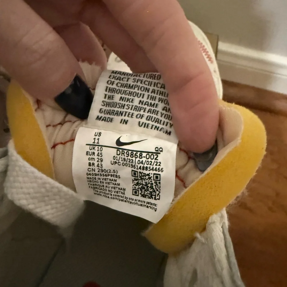 Nike Blazer Mid 77 Jumbo Mens 11 Phantom Royal Blue Sneakers DR9868-200 With Box - Picture 7 of 11